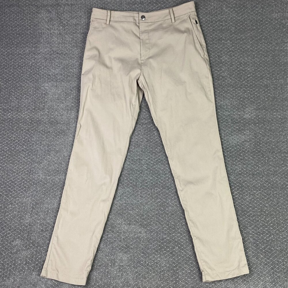 Birddogs Pants Men's 32 x 32 Khaki Chinos 6 Pocket Stretch